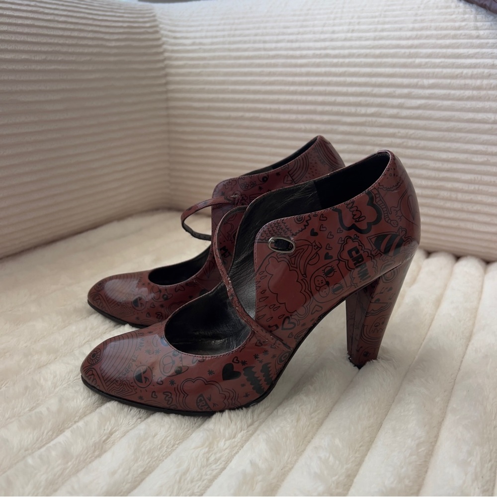 Marc Jacobs Illustrated Mary Jane Heels LMTD EDITION